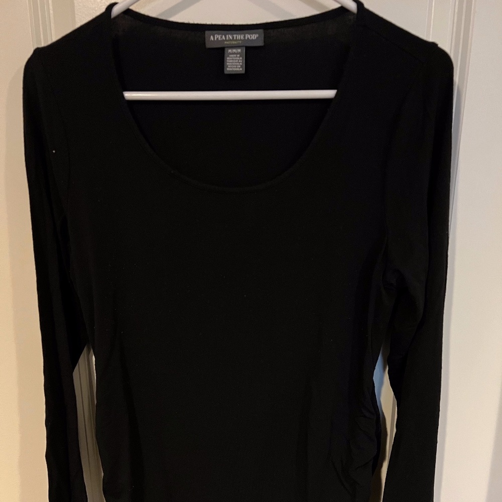 Pea in the Pod maternity long sleeve shirt